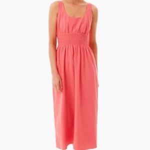 Tuckernuck Blossom Pink Wimberly Midi Dress
